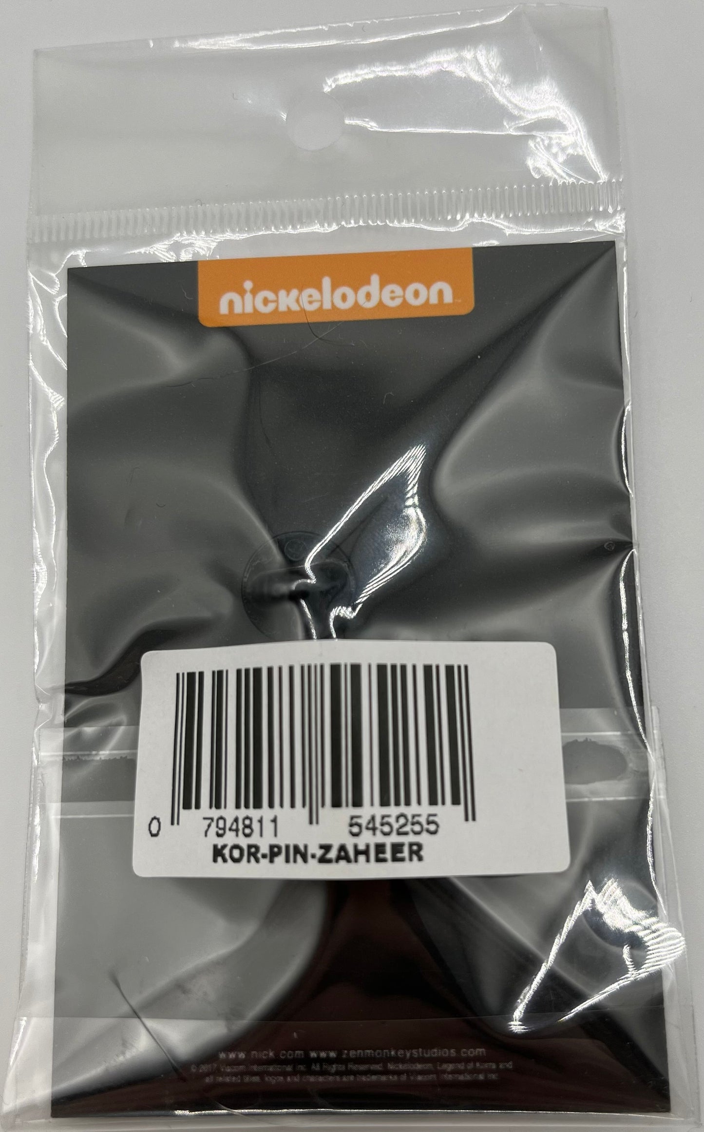 Zen Monkey Studios The Legend of Korra Zaheer Soft Enamel Pin