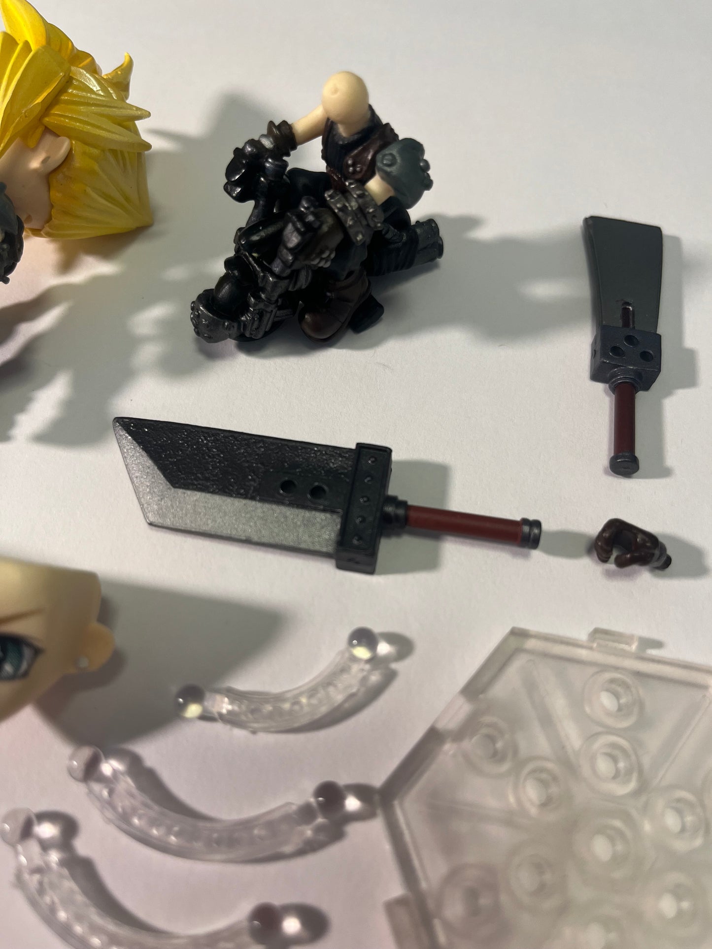 Trading Arts Kai Final Fantasy VII (7) Cloud Strife Mini Figure (Used) (Incomplete)