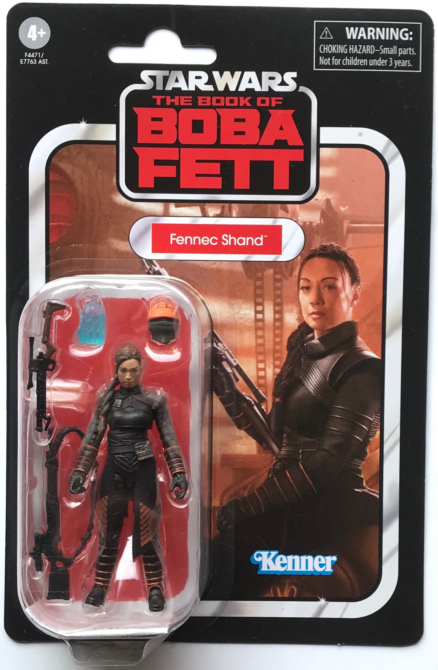 Star Wars: The Book of Boba Fett The Vintage Collection Fennec Shand 3 3/4-Inch Kenner Figure