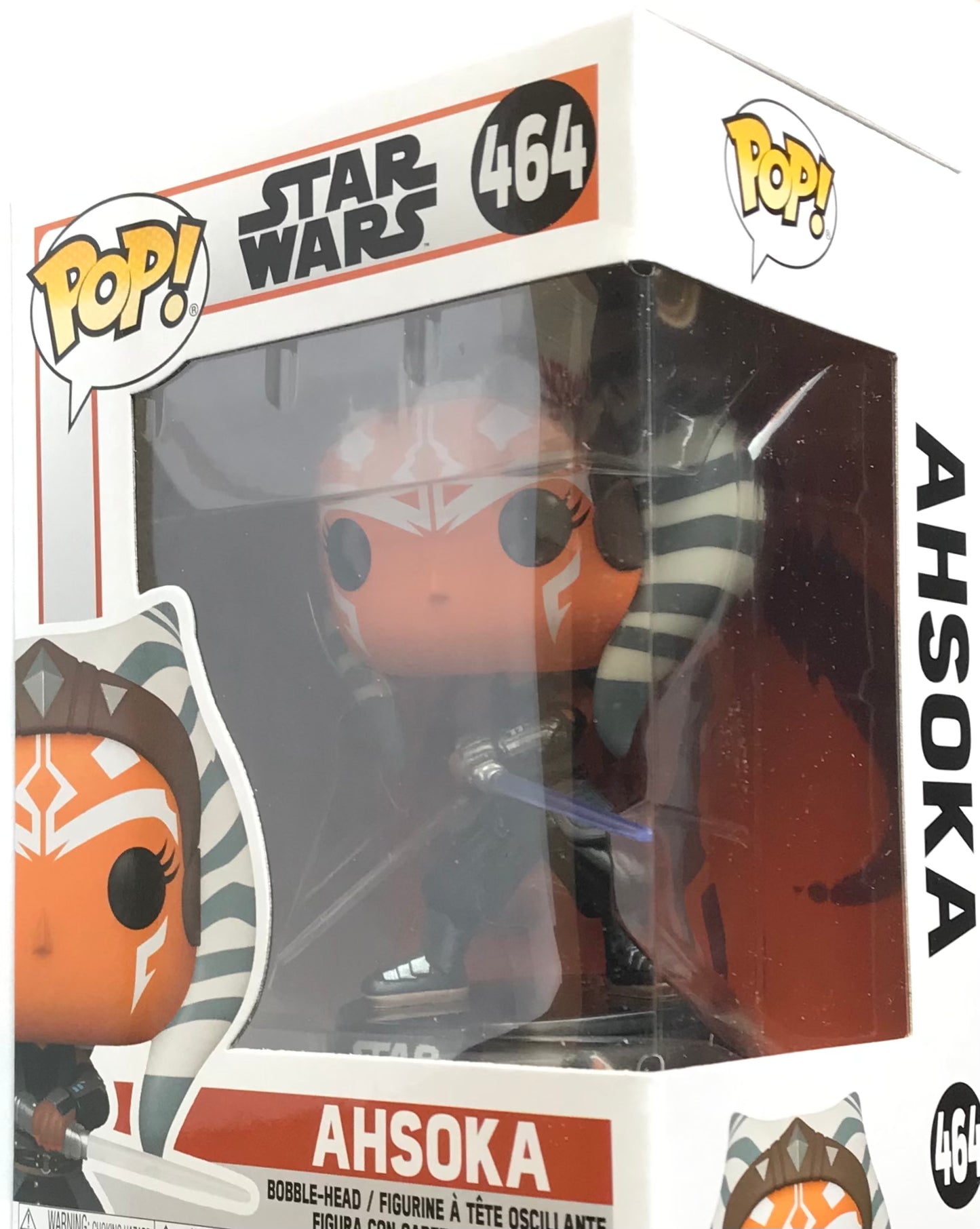 Pop! Star Wars: The Mandalorian Ahsoka Vinyl Figure #464