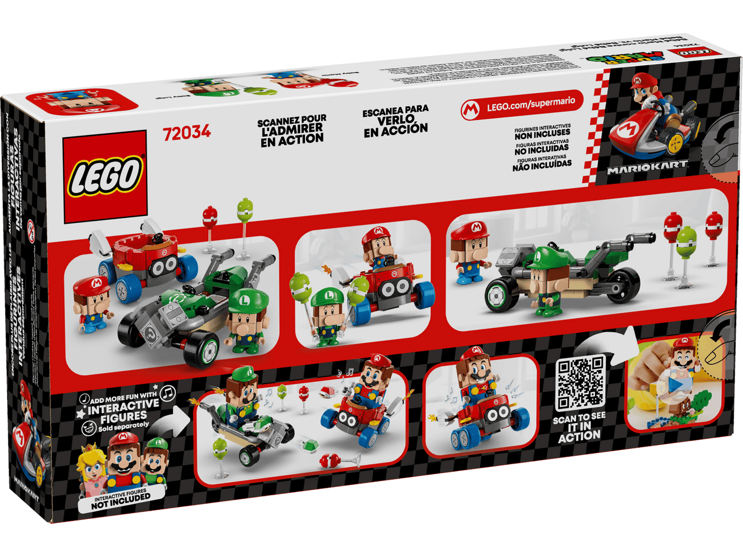 LEGO Super Mario Baby Mario vs. Baby Luigi 72035