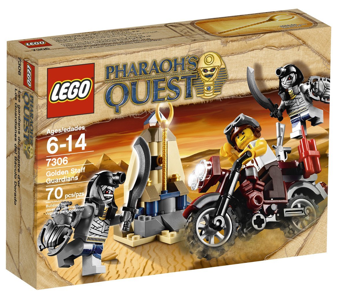 LEGO Pharaoh’s Quest Golden Staff Guardians Set 7306