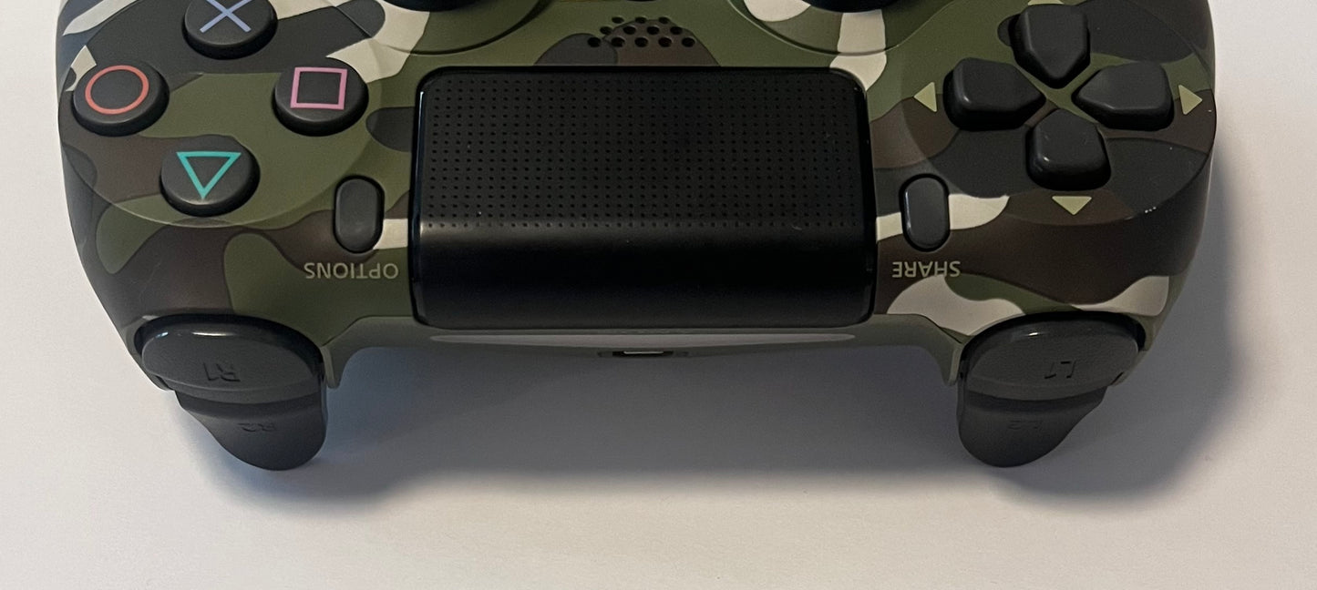 Sony PlayStation IV PS4 DualShock 4 Green Camouflage Wireless Controller