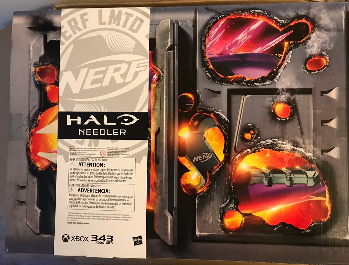 Halo Nerf LMTD Needler Dart-Firing Blaster