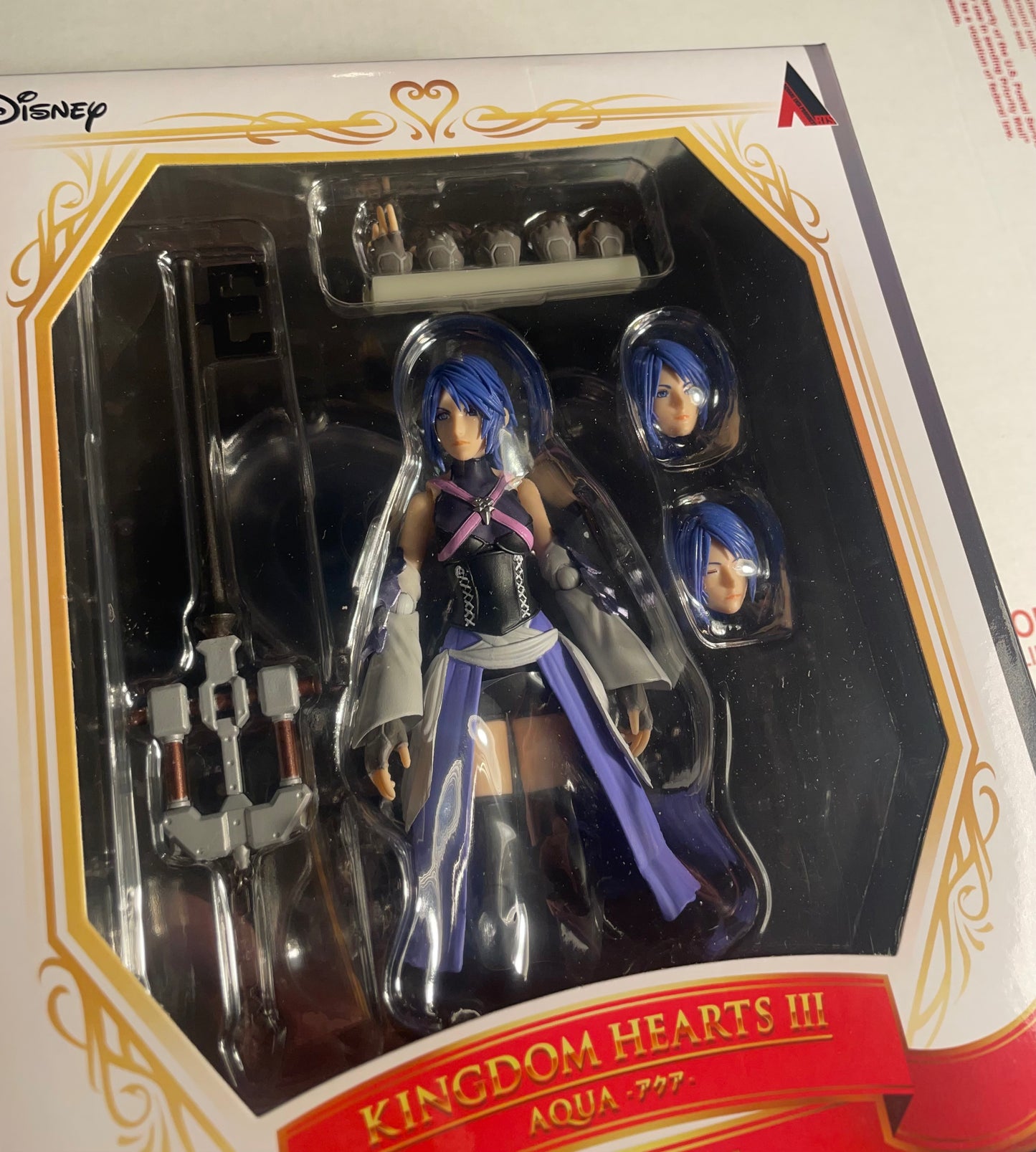 Bring Arts Kingdom Hearts III (3) Aqua Namine and Sora V2 Figure BUNDLE/LOT