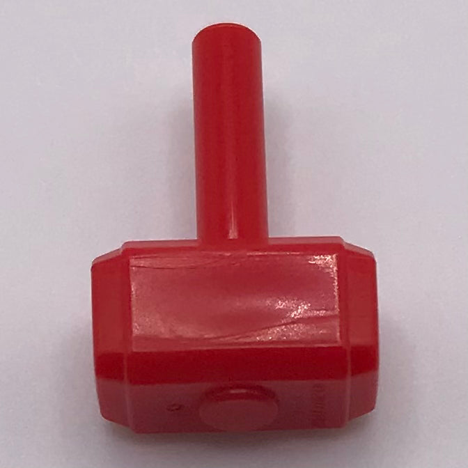 Prototype LEGO Marvel Super Heroes Avengers Thor’s Hammer Mjölnir Utensil Tool Sledgehammer 30163 (Red) (Used)