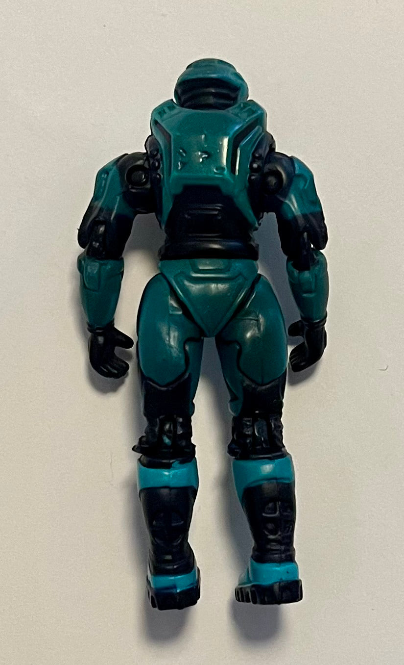 Joyride Studios Halo Mini Series Slayer Teal Spartan 3” Action Figure (Used)
