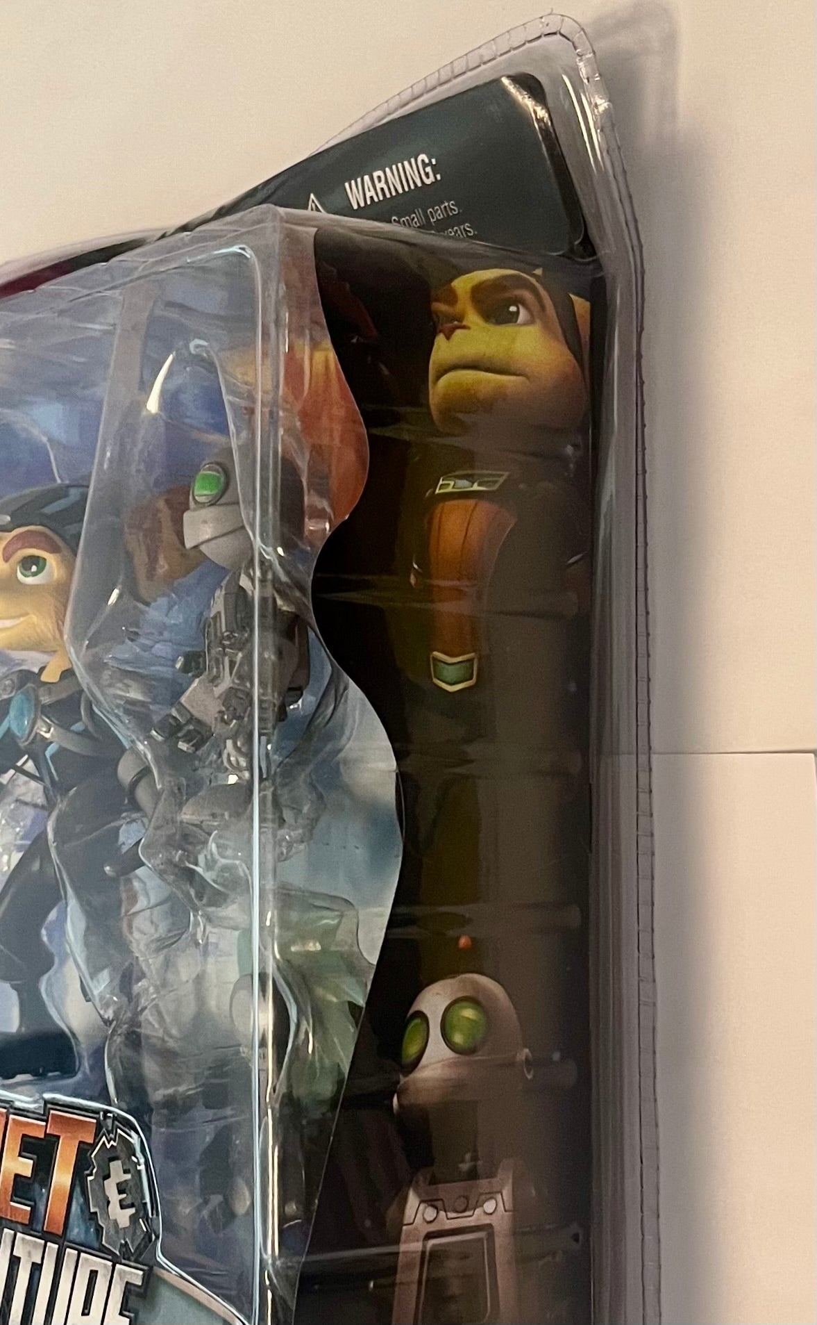 Ratchet & Clank Future Holo-Armor Ratchet with Clank DC Action Figure Set Series 2