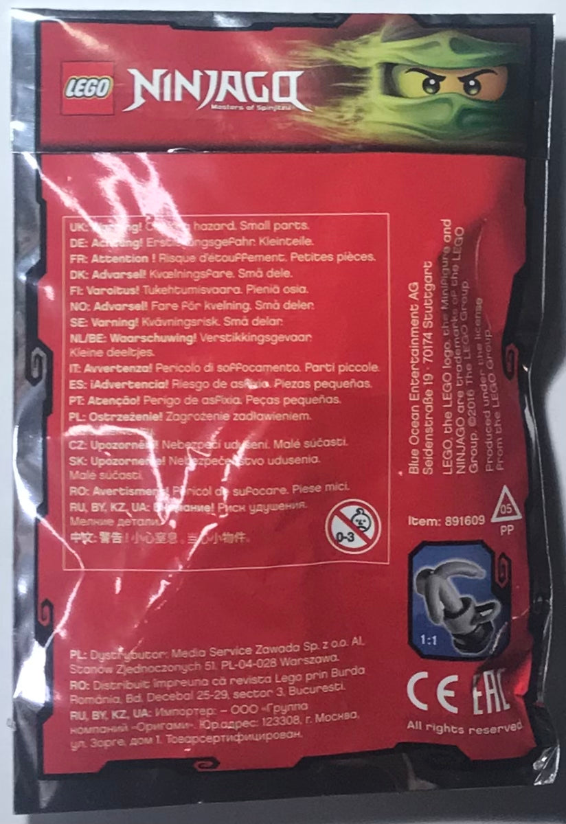 LEGO Ninjago Limited Edition Kai Minifigure Foil Pack Bag 891609