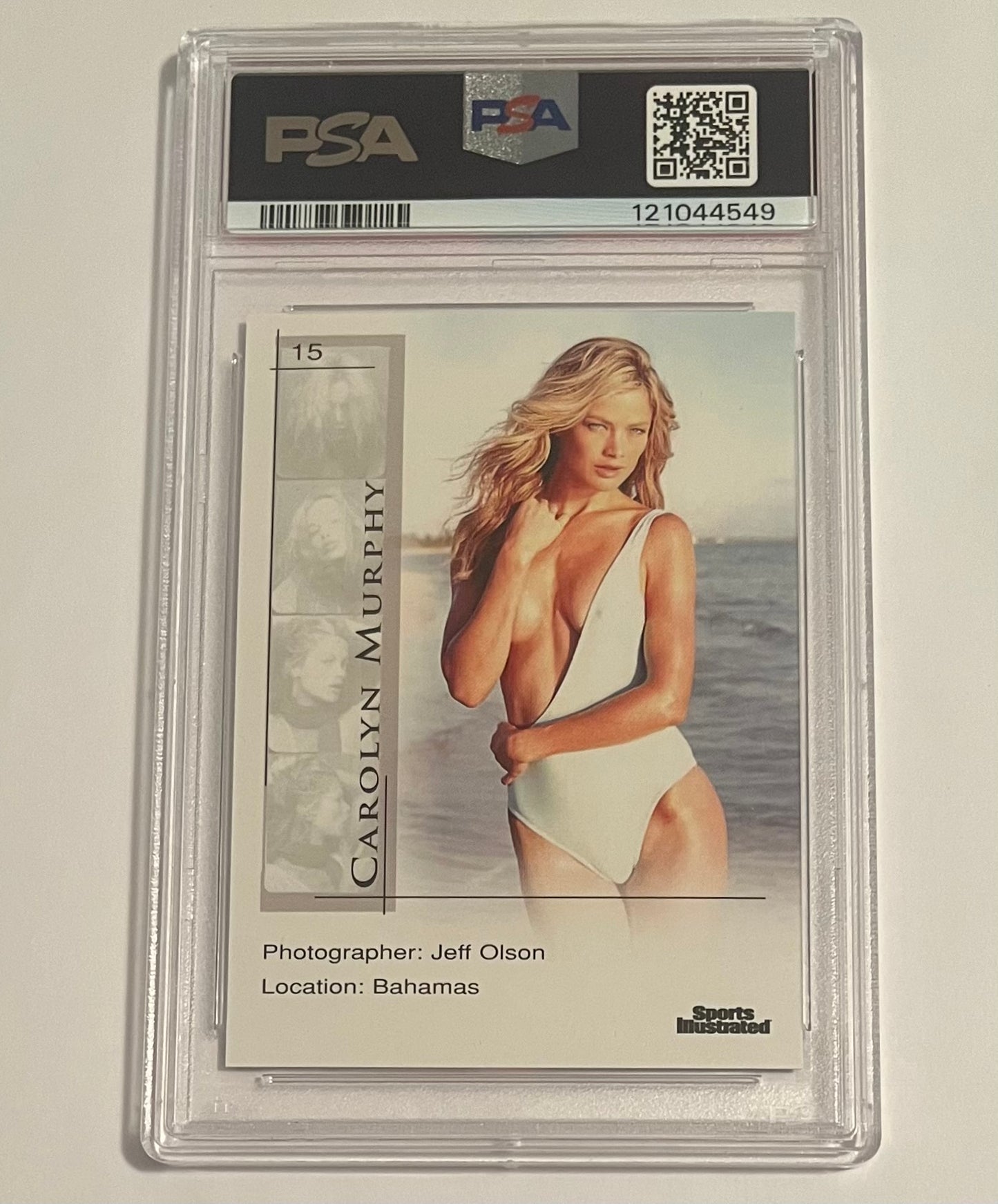 2005 Sports Illustrated Swimsuit Carolyn Murphy Card #15 MINT (PSA 9)