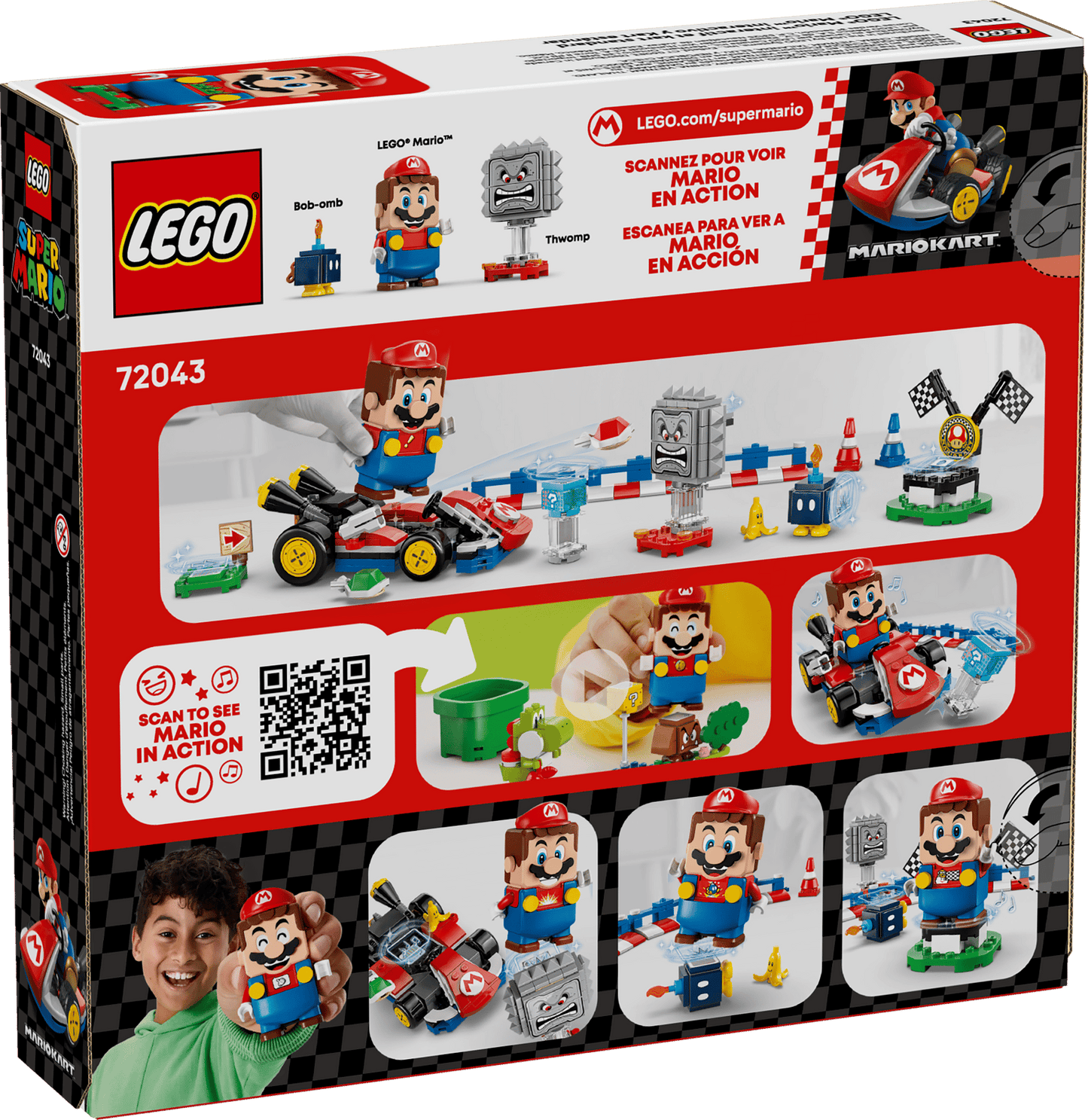 LEGO Super Mario Interactive Mario & Standard Kart 72043