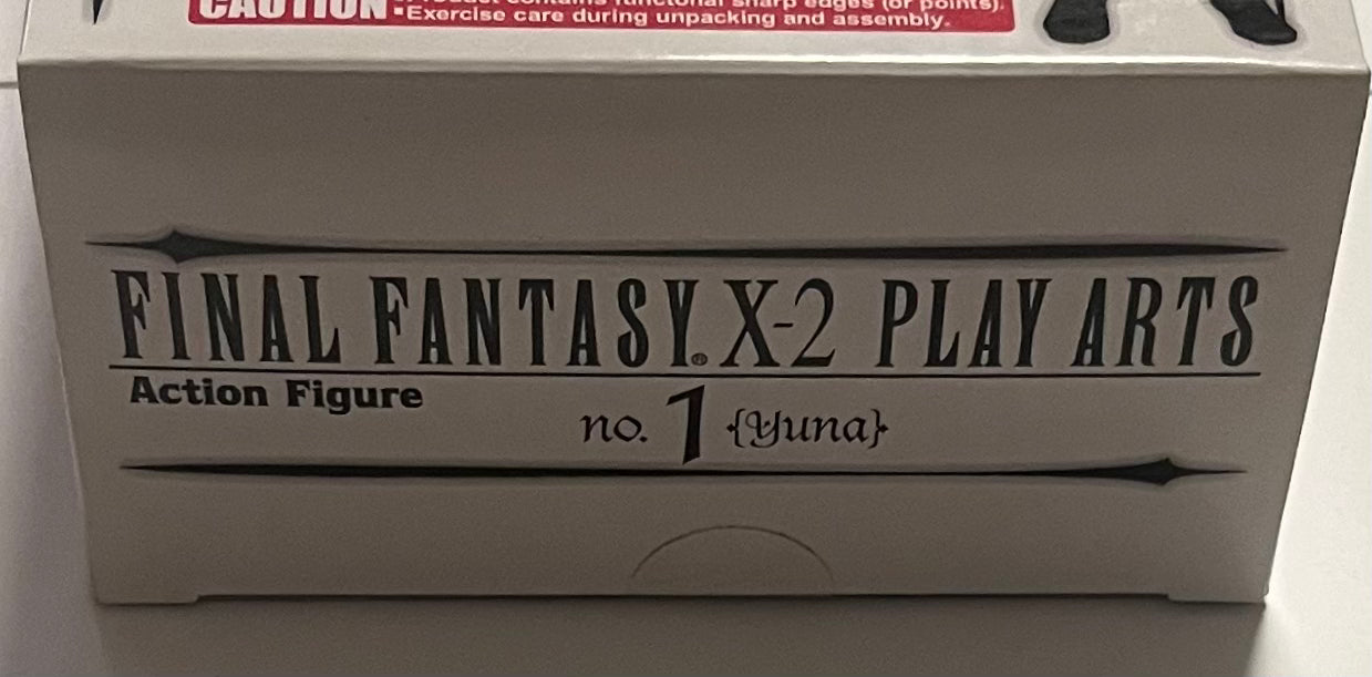 Play Arts Final Fantasy X-2 (10-2) Yuna Action Figure (B Condition)