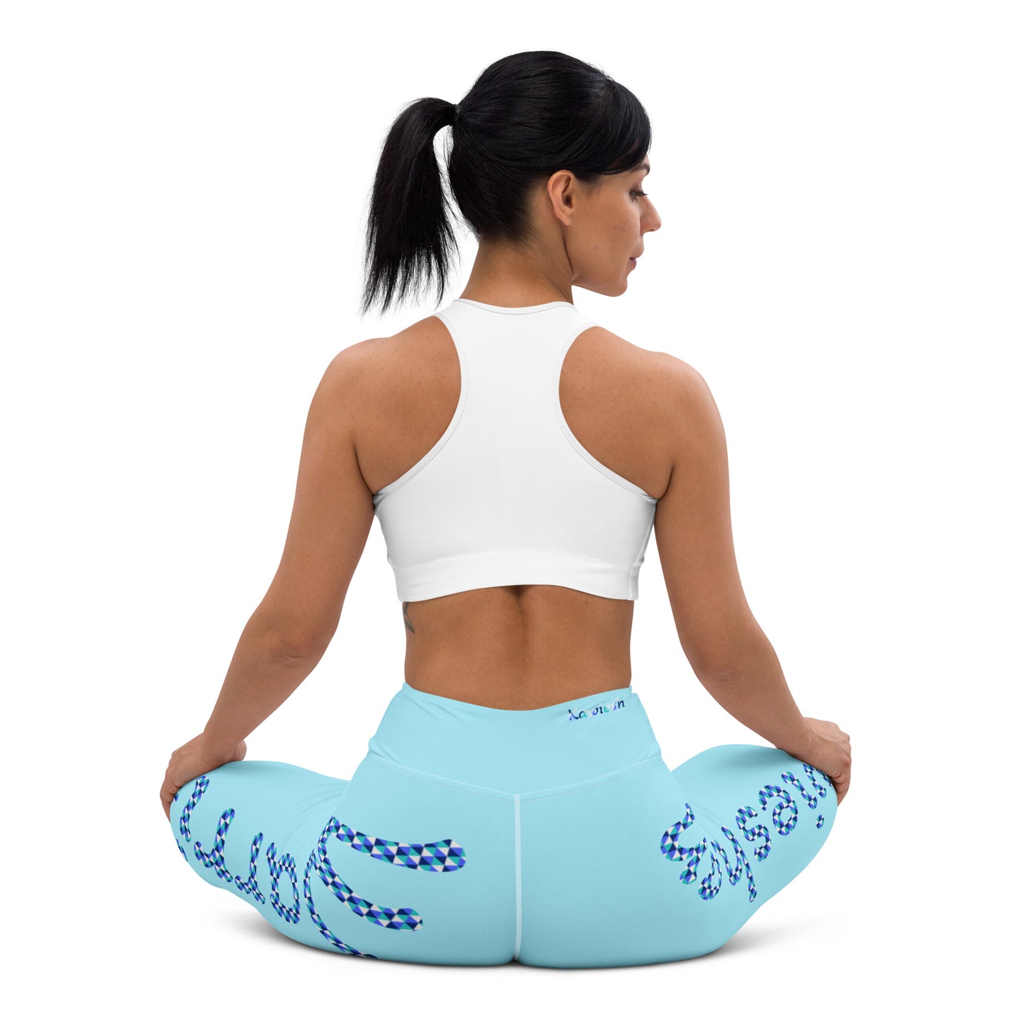 Kawieshan Warriors Blue Mirage Yoga Leggings