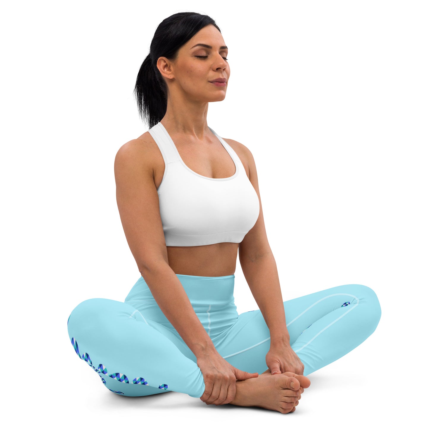 Kawieshan Warriors Blue Mirage Yoga Leggings