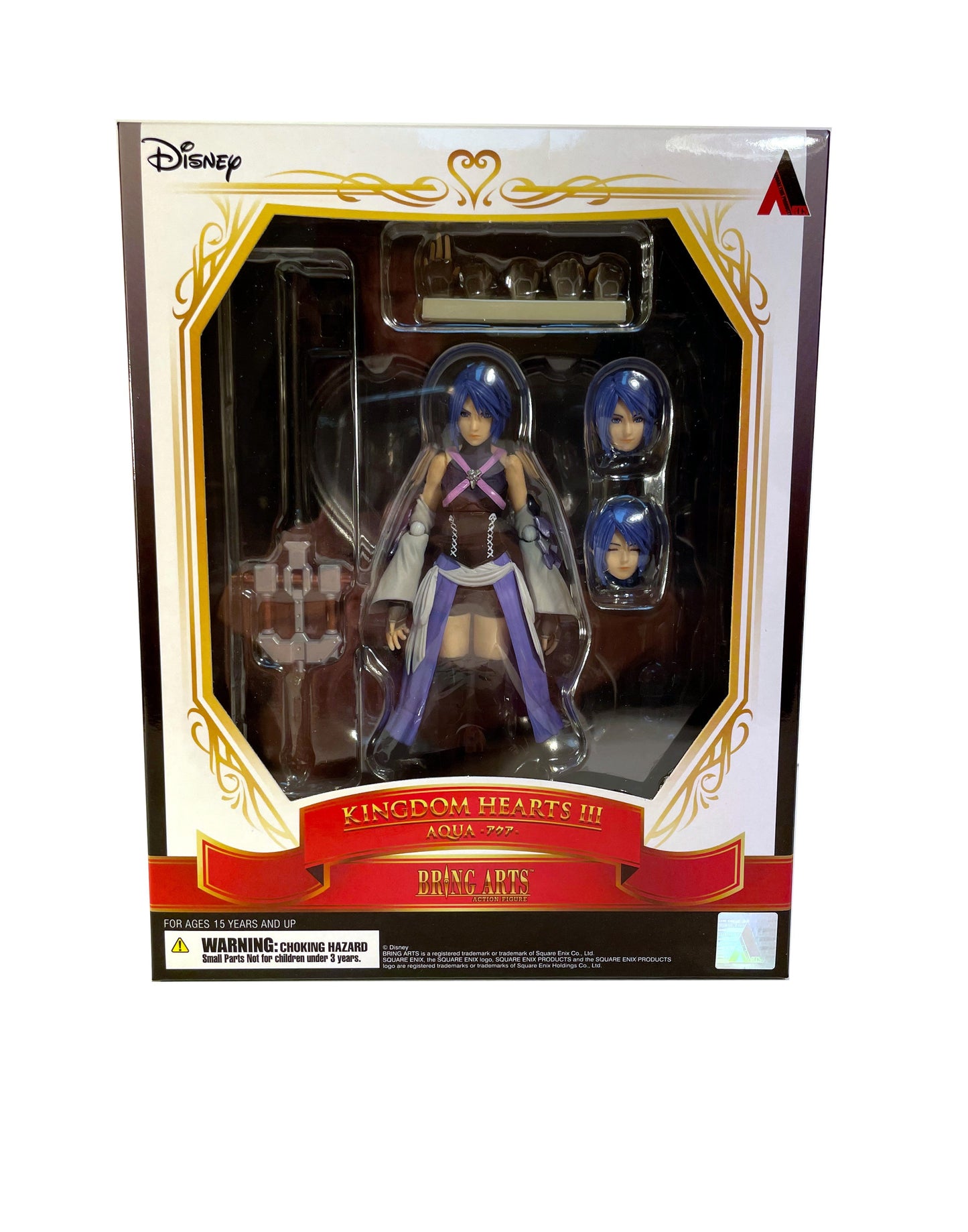 Bring Arts Kingdom Hearts III (3) Aqua Namine and Sora V2 Figure BUNDLE/LOT