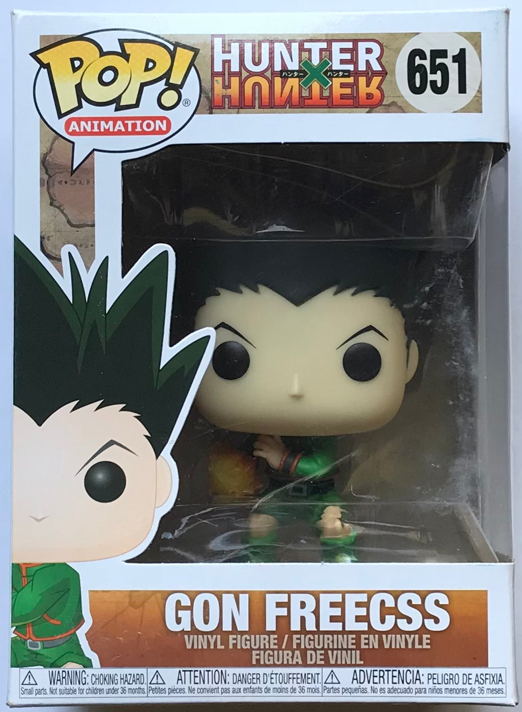 Hunter x Hunter Pop! Funko Gon Freecss Figure 651