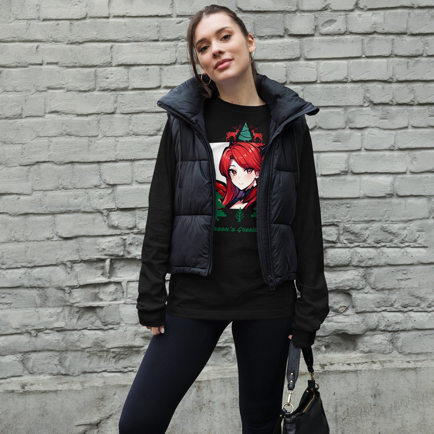 Kawieshan Warriors Princess Ava Ainsworth 'Season's Greetings' Long Sleeve Christmas Tee