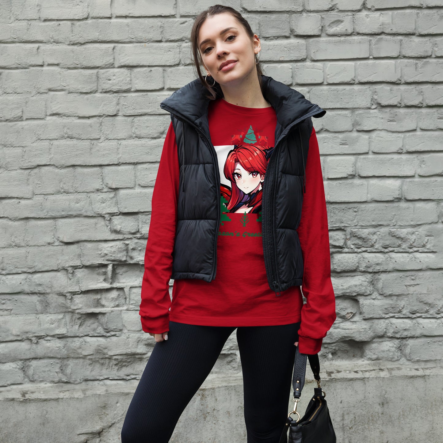 Kawieshan Warriors Princess Ava Ainsworth 'Season's Greetings' Long Sleeve Christmas Tee