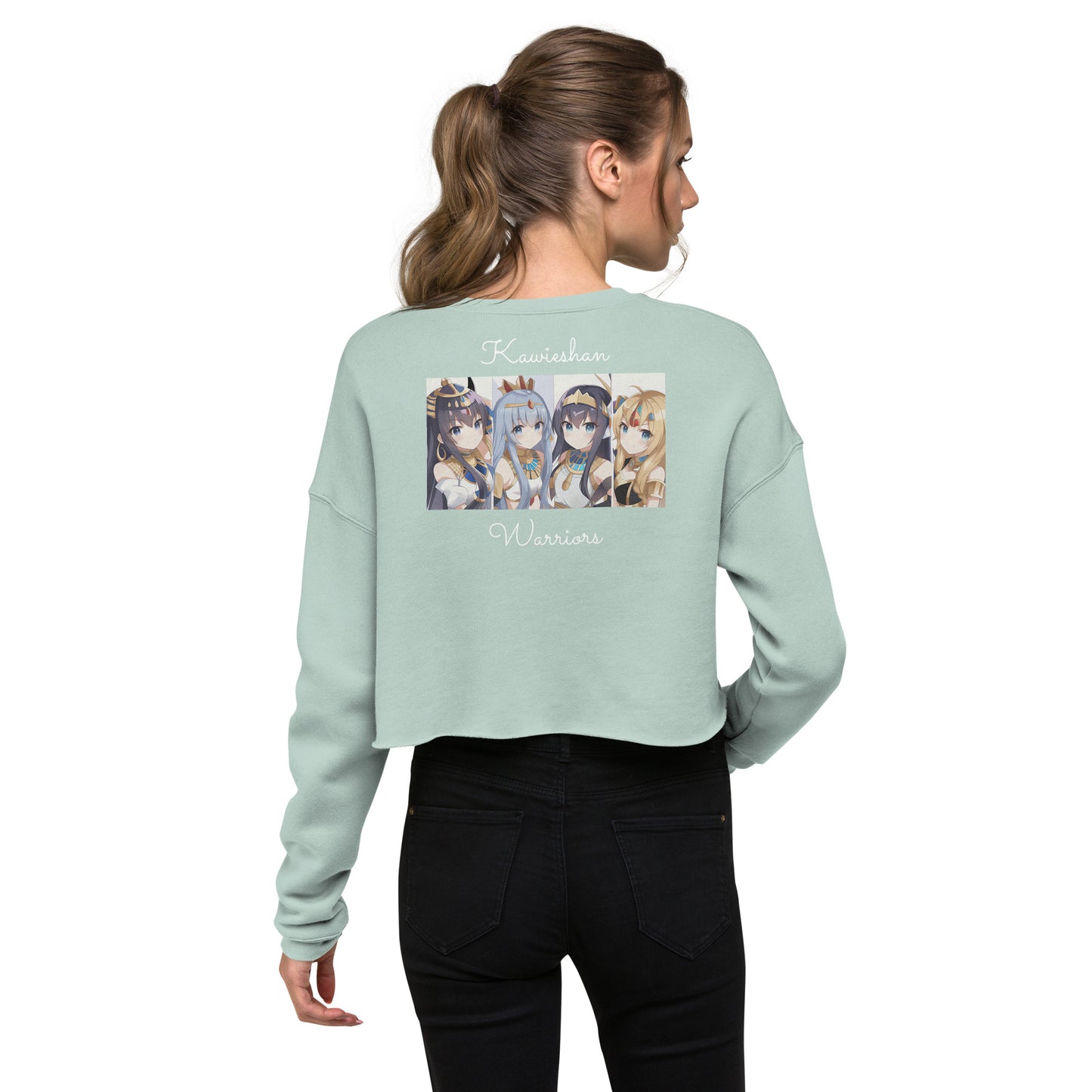 Hathor's Angels Kawieshan Warriors Crop Sweatshirt