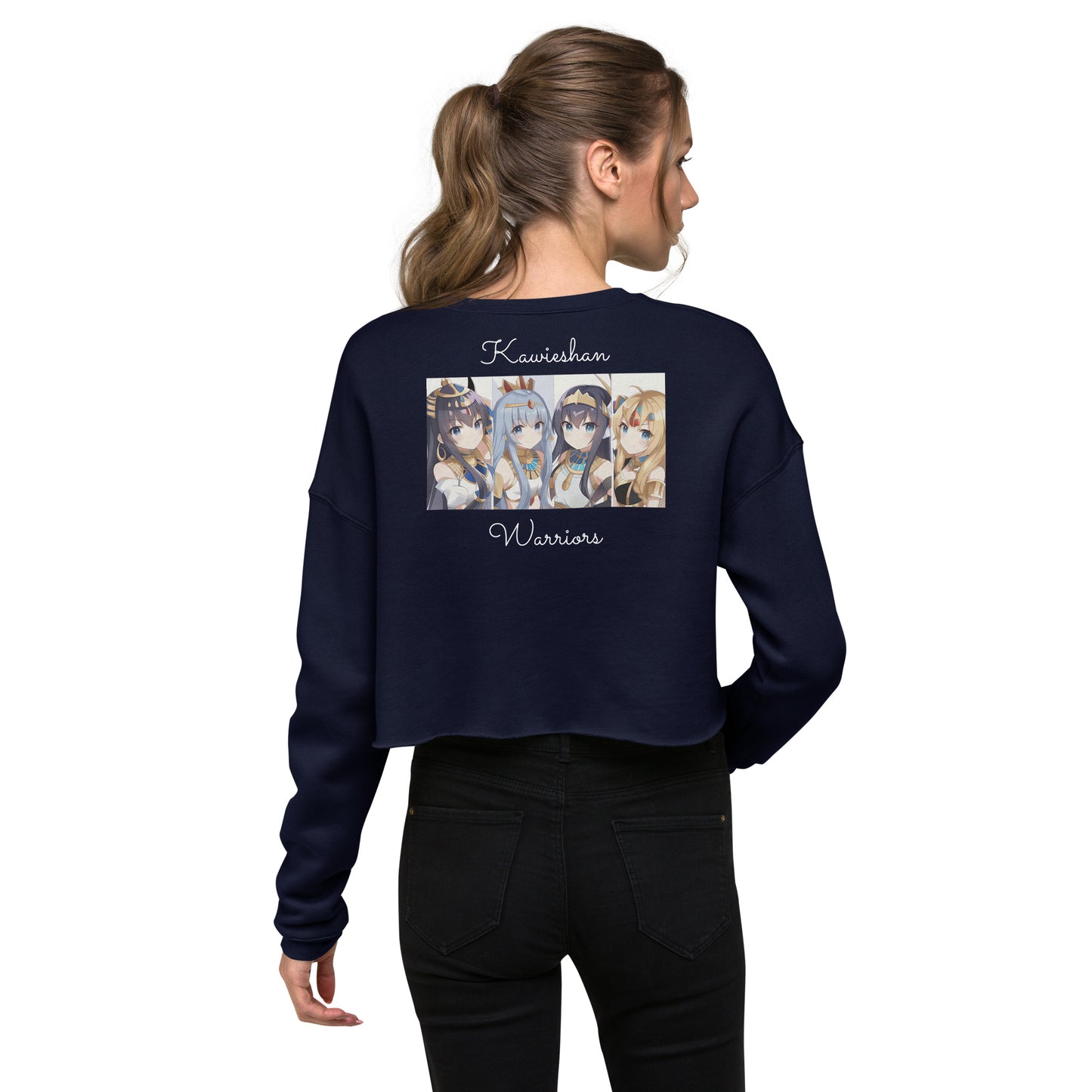 Hathor's Angels Kawieshan Warriors Crop Sweatshirt