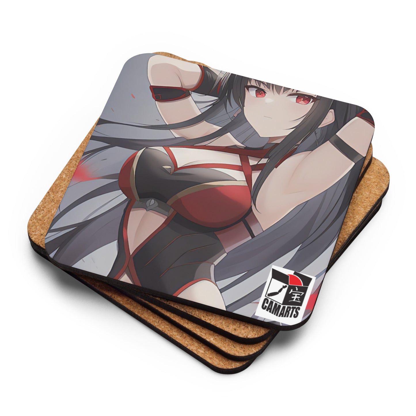 Suzuki Keiko Kawieshan Warriors Cork-back Coaster
