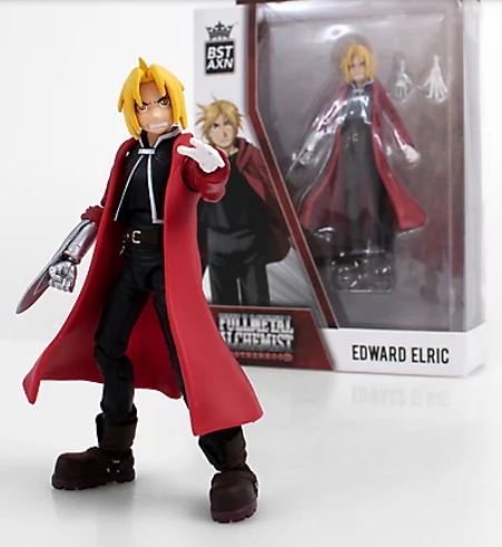 Fullmetal Alchemist The Loyal Subjects BST Edward (Ed) Elric Figure (Damaged Box)