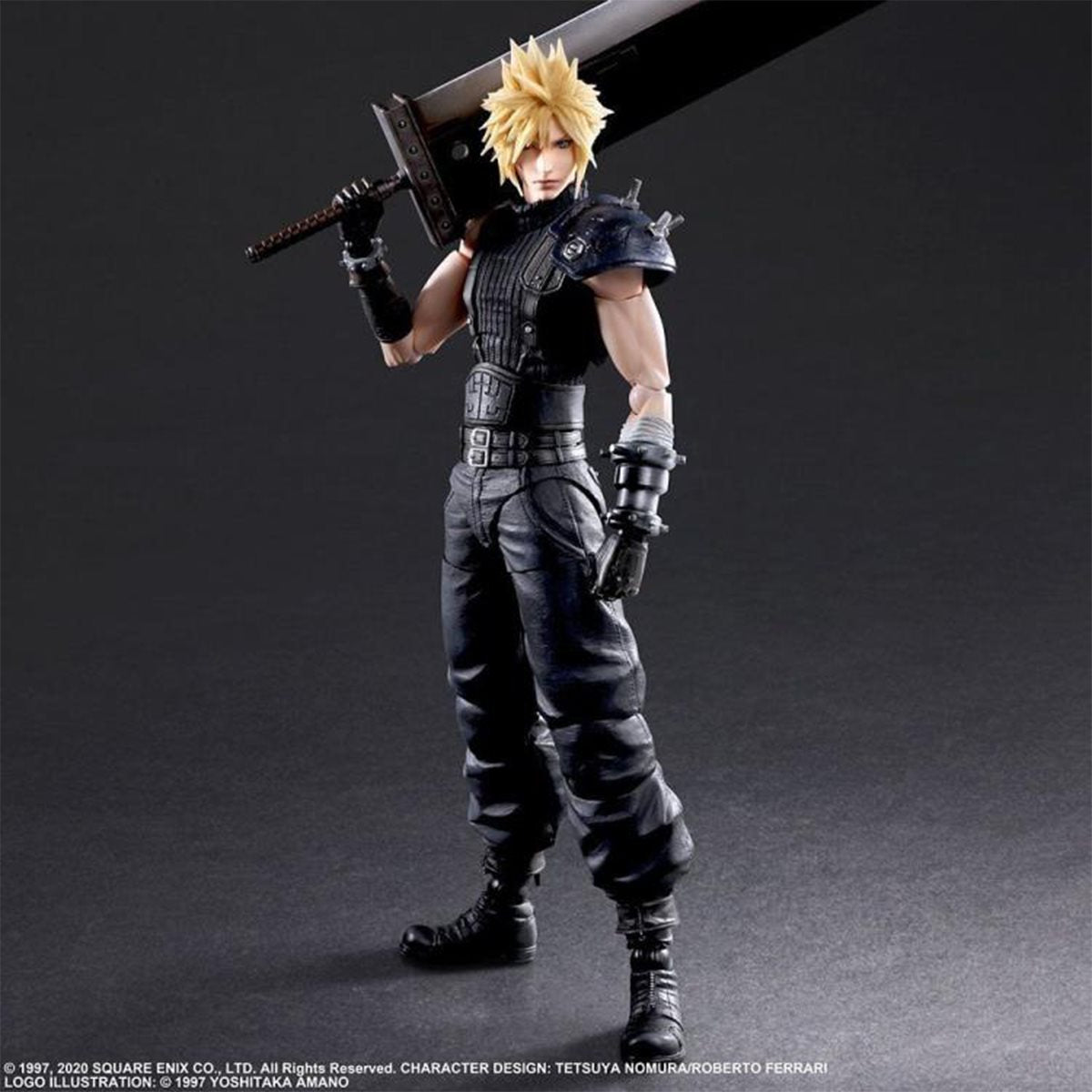 Play Arts Kai Cloud Strife Version 2 Final Fantasy VII (7) Remake Action Figure (Pre-Order)