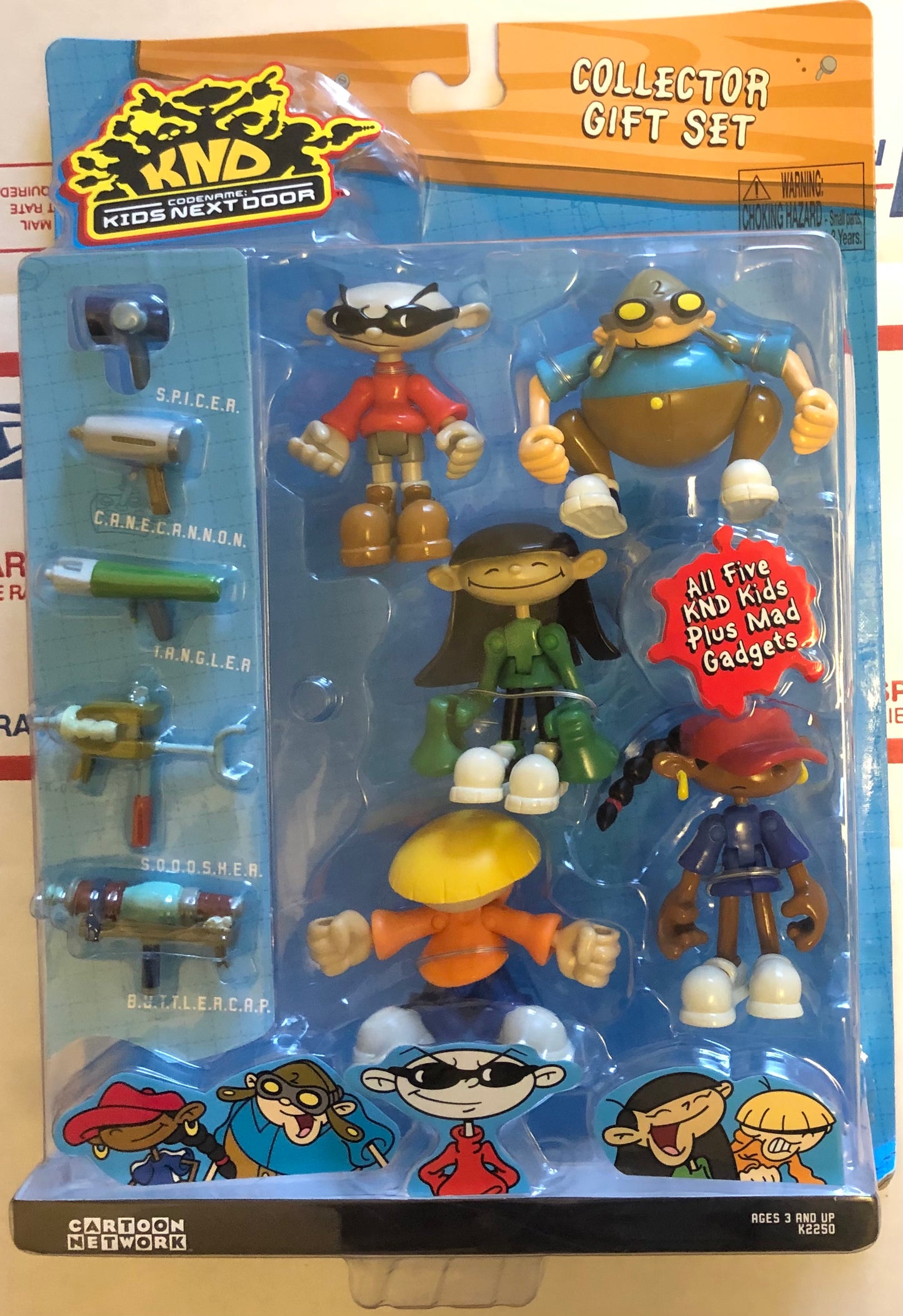 Codename: Kids Next Door Articulated Figure 5-Pack Collector Gift Set