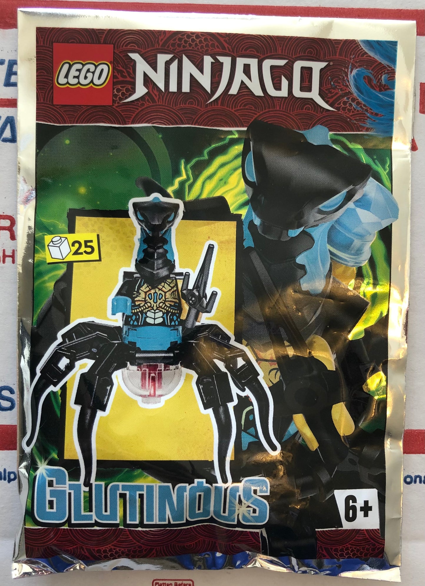 LEGO Ninjago Glutinous Minifigure Foil Pack Bag 892287