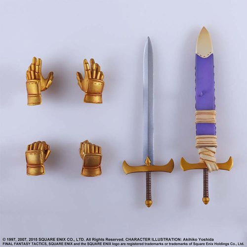 Final Fantasy Tactics Delita Heiral Bring Arts Action Figure (Pre-Order)