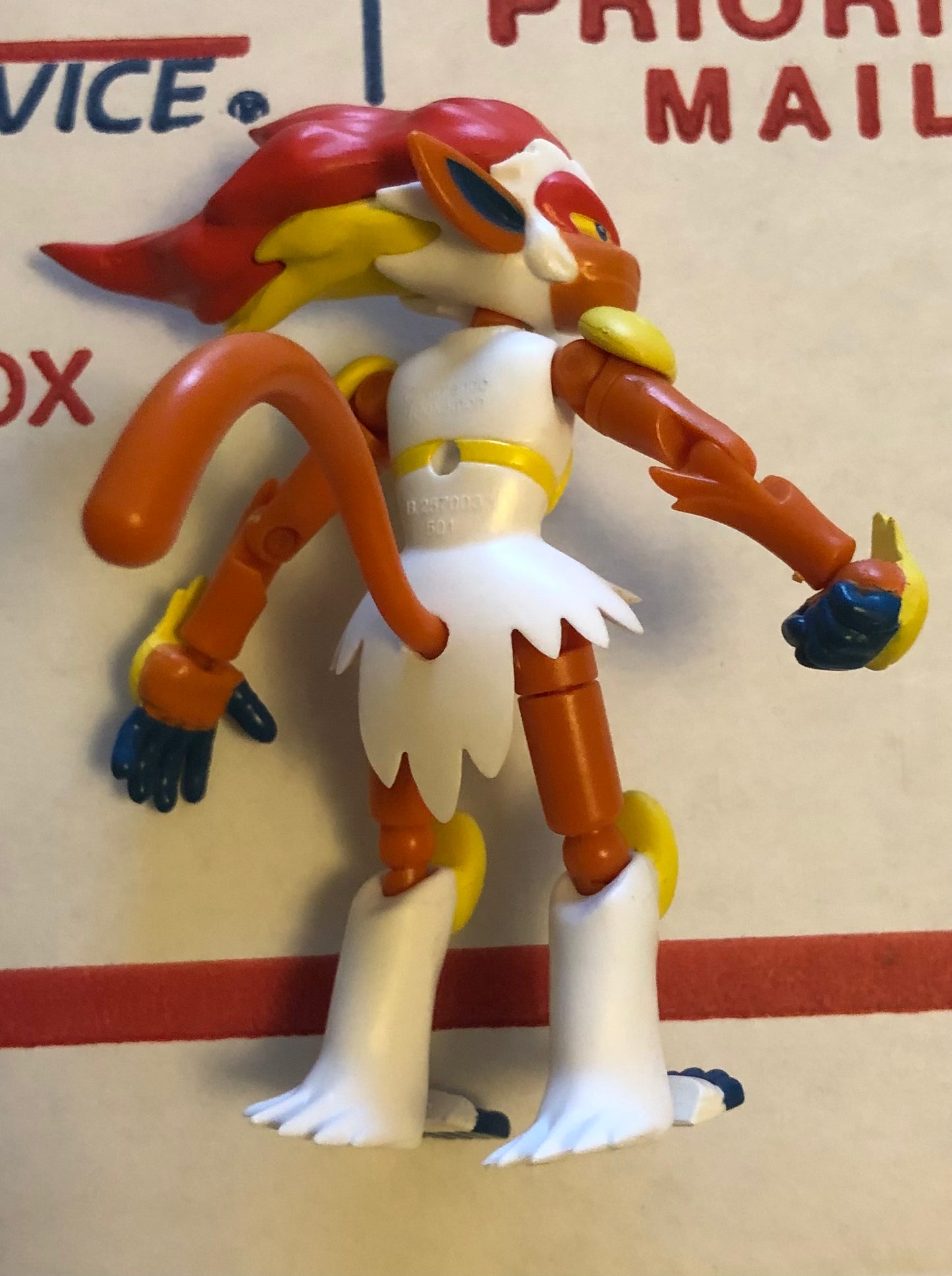 Pokémon Shodo Volume 6 Infernape Bandai 3" Inch Figure (Used)
