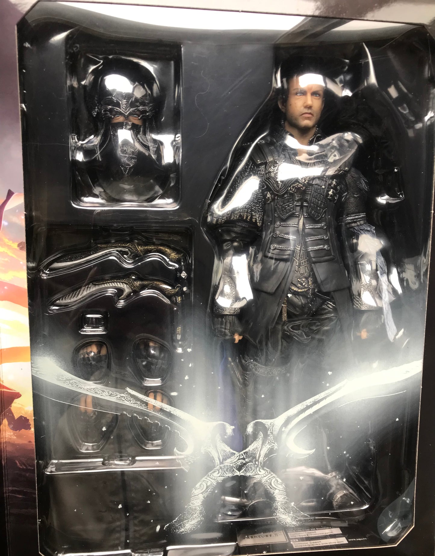 Play Arts Kai Final Fantasy XV (14) Kingsglaive Nyx Ulric Figure B Condition