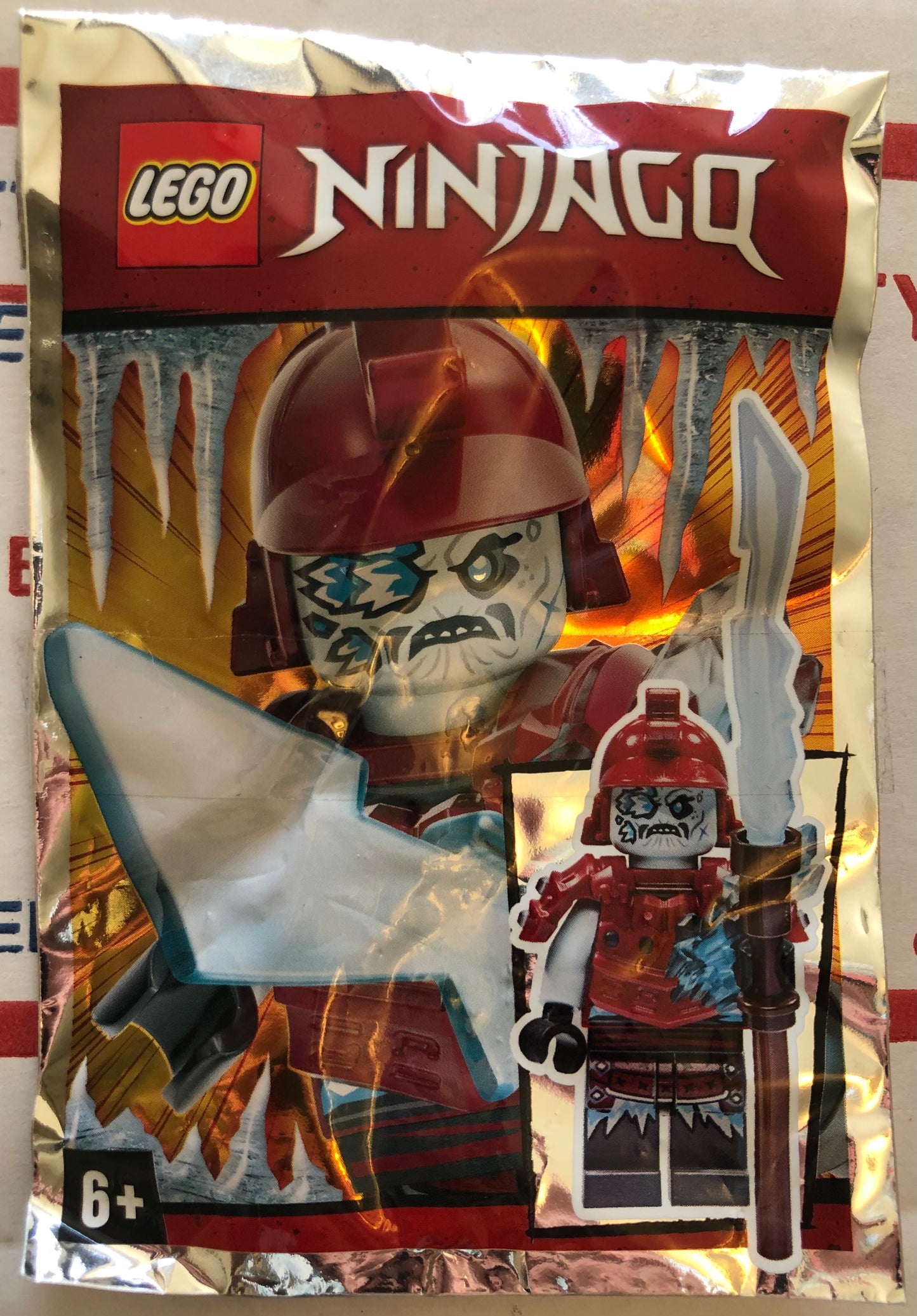 LEGO Ninjago Blizzard Samurai Minifigure Foil Pack Bag 891956