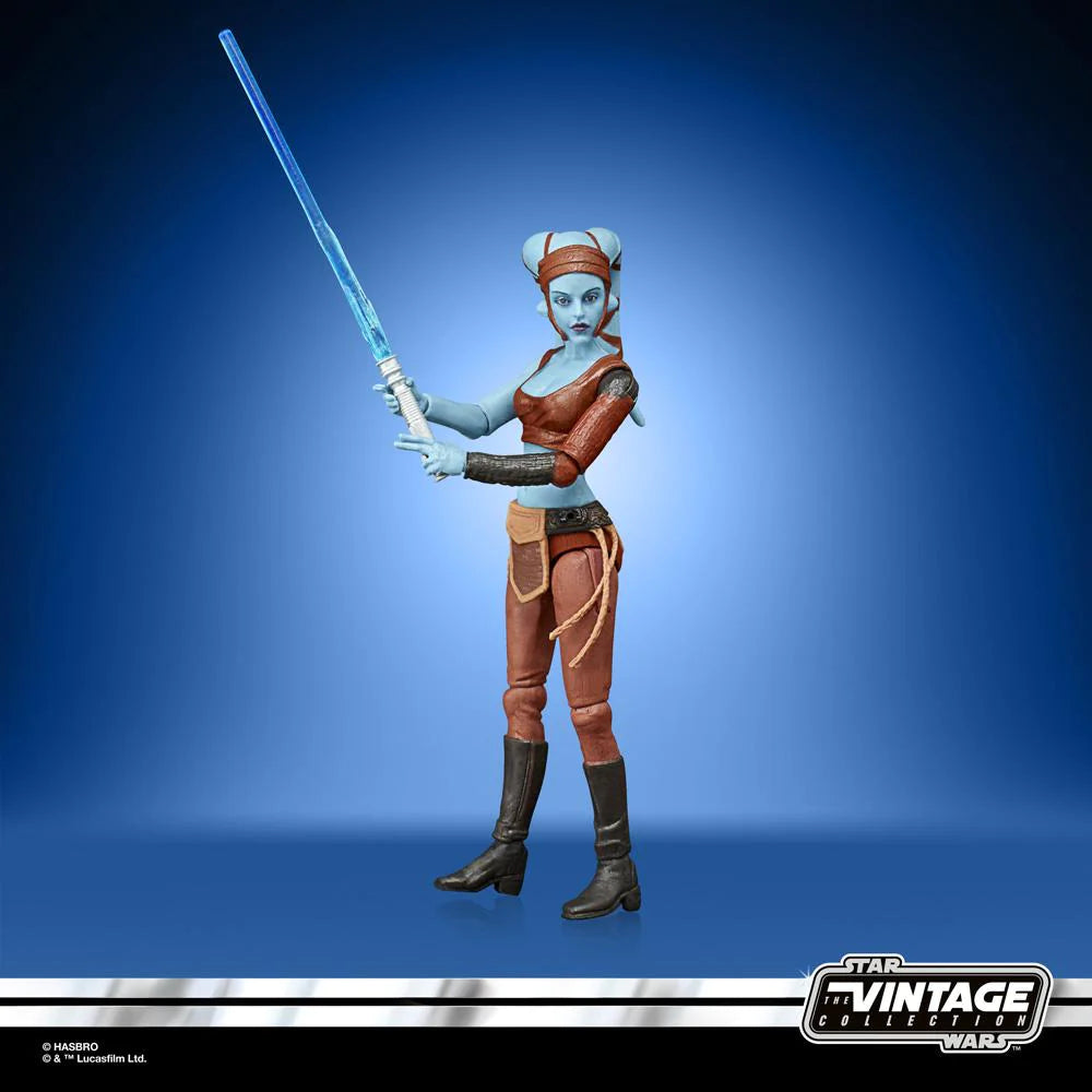 Star Wars The Clone Wars The Vintage Collection Aayla Secura 3 3/4-Inch Kenner Figure 50th
