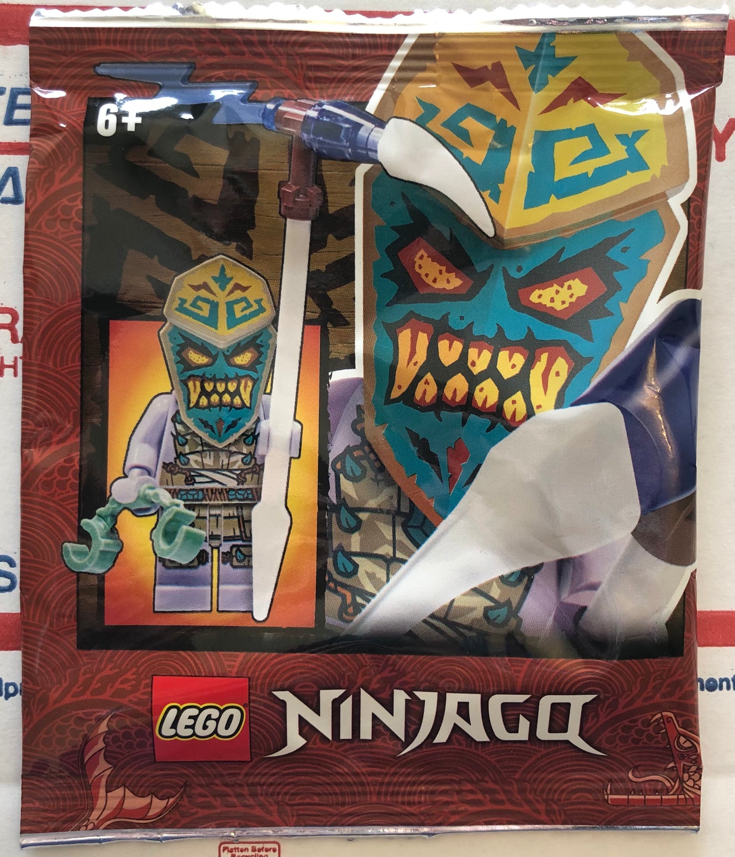 LEGO Ninjago Thunder Keeper Minifigure Foil Pack Bag 892176