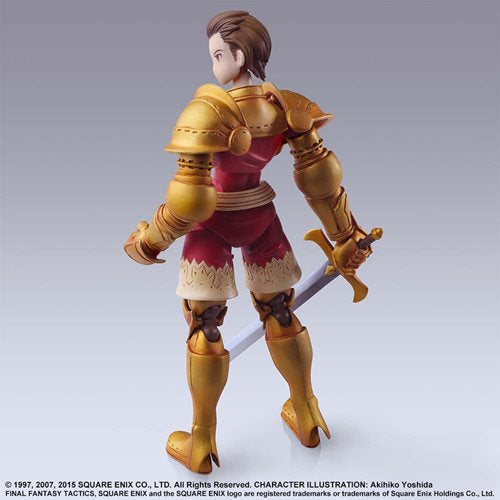 Final Fantasy Tactics Delita Heiral Bring Arts Action Figure (Pre-Order)