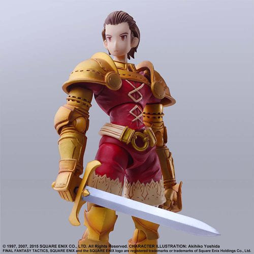 Final Fantasy Tactics Delita Heiral Bring Arts Action Figure (Pre-Order)