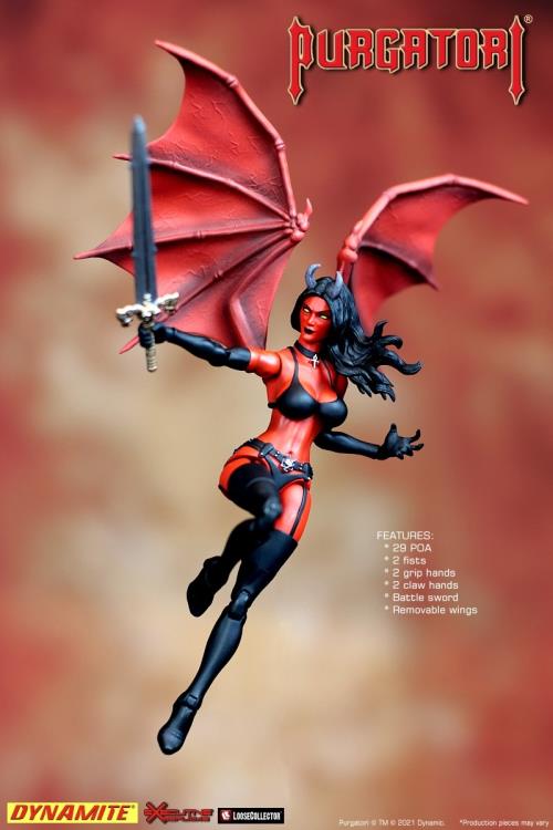 1:12 Executive Loose Collector BUNDLE / LOT Purgatori Vampirella & Red Sonja (Pre-Sale)