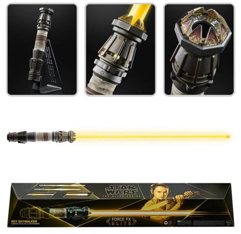Star Wars The Black Series Rey Skywalker Force FX Elite Lightsaber