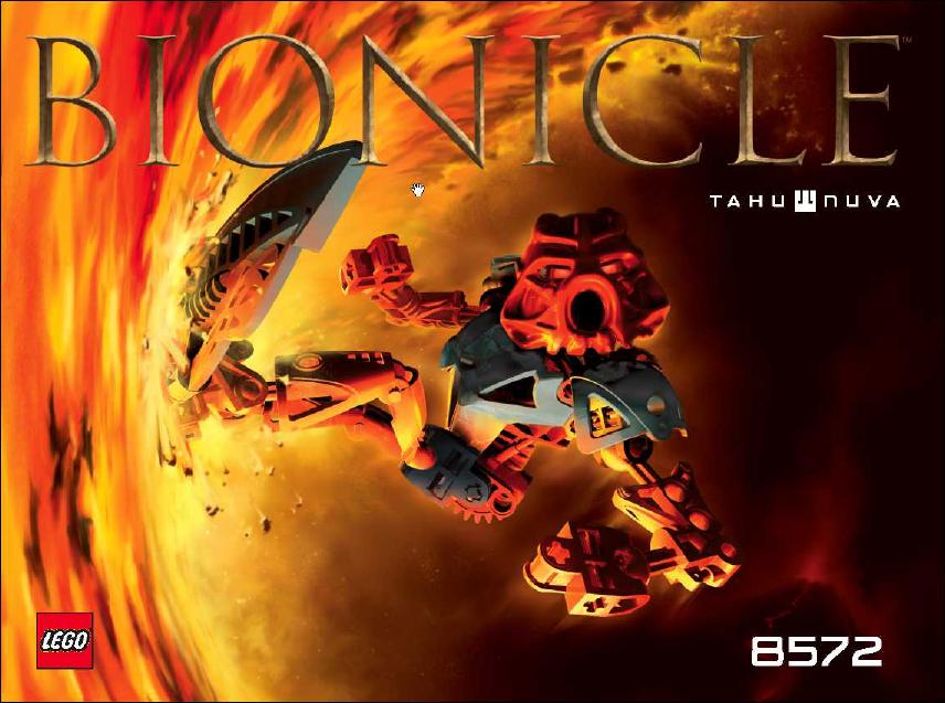 Bionicle LEGO Set 8572 - Toa Tahu Toa Nuva