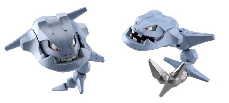 Pokémon Shodo Volume 5 Steelix Bandai 3" Inch Figure