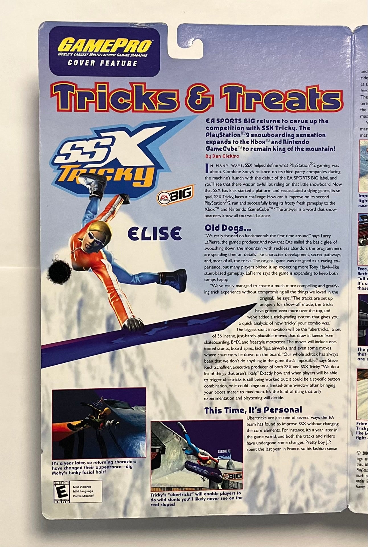 Joyride Studios SSX Tricky GamePro Series 1 Elise Figure