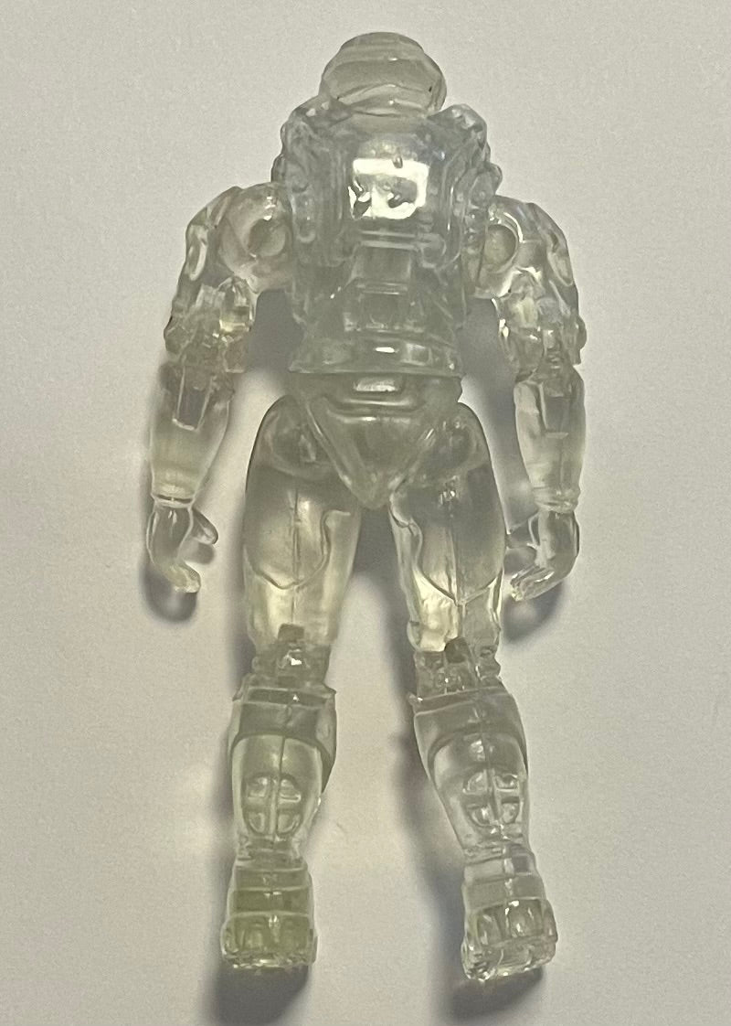 Joyride Studios Halo Mini Series Slayer Clear / Invisible Spartan 3” Action Figure (Used)