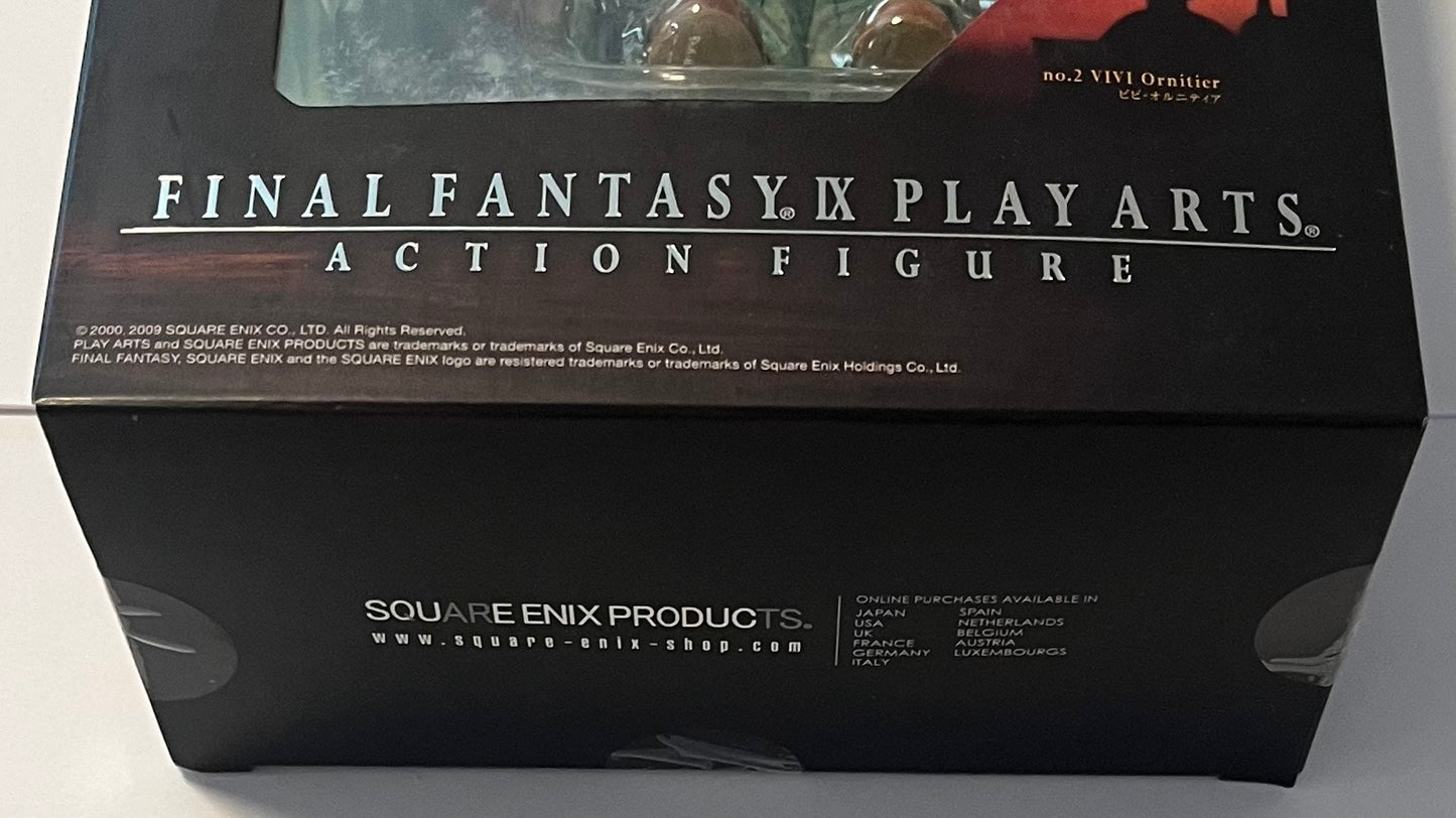 Play Arts Final Fantasy IX (9) Vivi Ornitier Action Figure (B Condition)