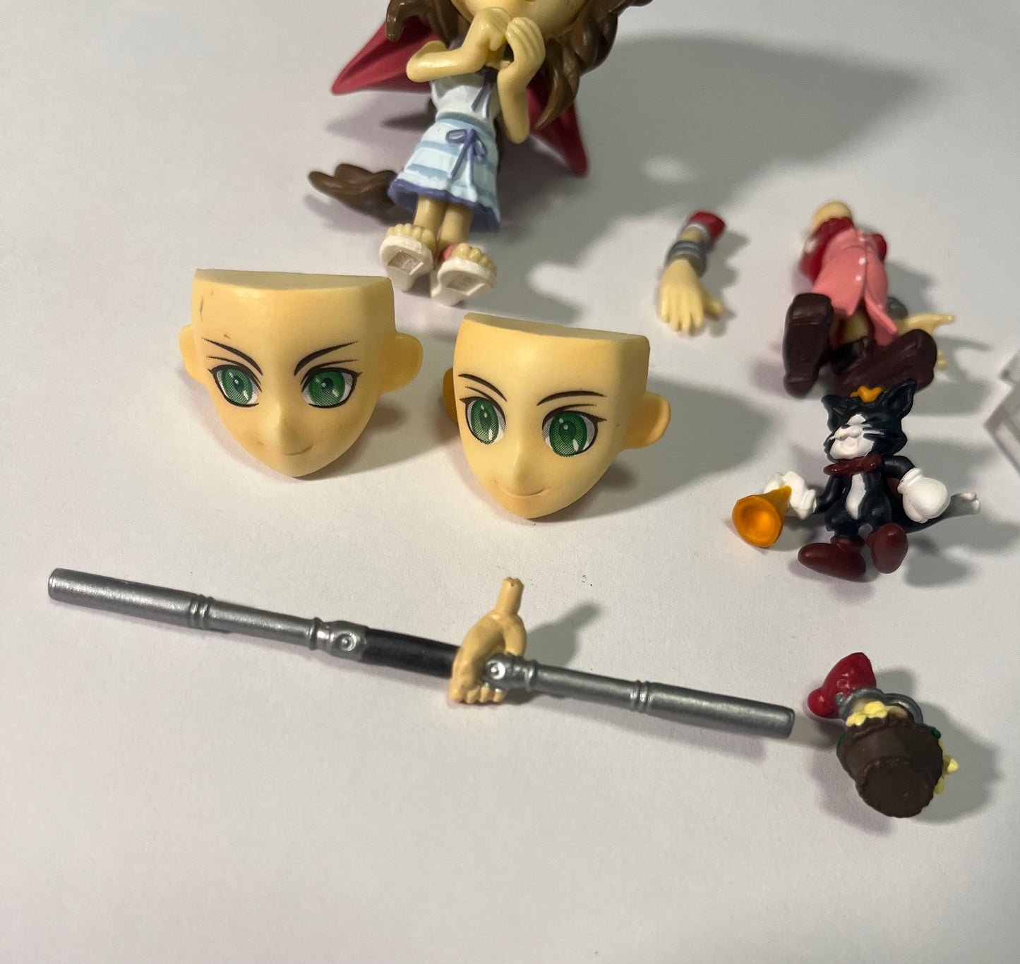 Trading Arts Kai Final Fantasy Mini Aerith Gainsborough Figure (Used) (Damaged) (Incomplete)