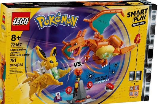 LEGO Pokémon Charizard vs. Jolteon Ultimate Battle 72167