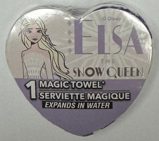 Peachtree Playthings Disney Princess Frozen The Snow Queen Elsa Magic Towel Serviette Magique (Expands in Water)