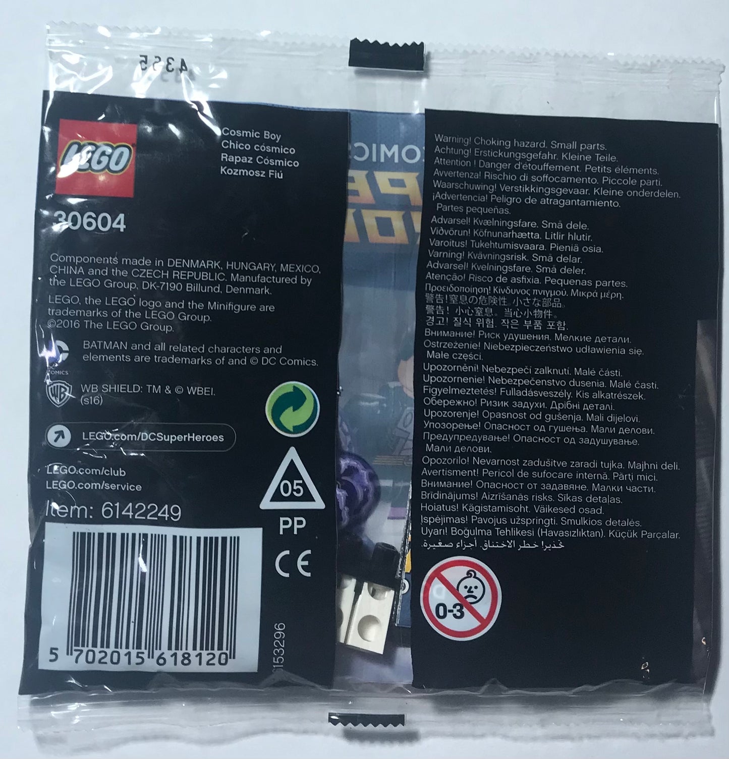 LEGO DC Comics Legion of Super-Heroes Cosmic Boy Polybag Set 30604