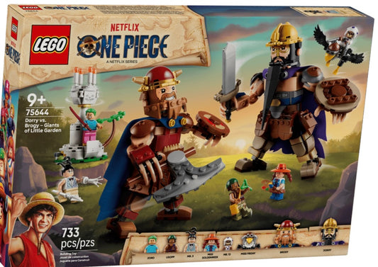 LEGO Netflix ONE PIECE Dorry vs. Brogy - Giants of Little Garden 75644