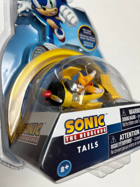 Mini Sonic & Sega All-Stars Racing Tails with Plane (Tornado)